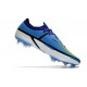 Nike Phantom GT II Elite FG Sapphire Volt Gris Brouillard Bleu