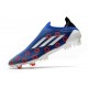 adidas X Speedflow+ FG Nouvelle Bleu Blanc Rouge Vif