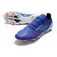 adidas X Speedflow.1 FG Chaussures Bleu Blanc Rouge Vif