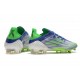 adidas X Speedflow.1 FG Chaussures Bleu Vert