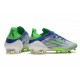 adidas X Speedflow.1 FG Chaussures Bleu Vert