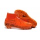 2015 Bottes Nike HyperVenom Phantom II FG Football Orange Noir