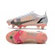 Nike Mercurial Vapor 14 Elite SG Pro Blanc Noir Carmin Rose