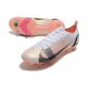 Nike Mercurial Vapor 14 Elite SG Pro Blanc Noir Carmin Rose