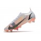 Nike Mercurial Vapor 14 Elite SG Pro Blanc Noir Carmin Rose