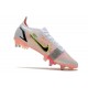 Nike Mercurial Vapor 14 Elite SG Pro Blanc Noir Carmin Rose