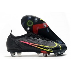 Nike Mercurial Vapor 14 Elite SG Pro Black x Prism - Noir Cyber