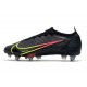 Nike Mercurial Vapor 14 Elite SG Pro Black x Prism - Noir Cyber