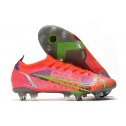 Nike Mercurial Vapor 14 Elite SG Pro Rubis Argent Metallique