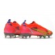 Nike Mercurial Vapor 14 Elite SG Pro Rubis Argent Metallique