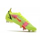 Nike Mercurial Vapor 14 Elite SG Pro Volt Carmin Noir