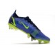 Nike Mercurial Vapor 14 Elite SG Pro Sapphire Volt Bleu