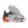 adidas Predator Freak.1 FG Blanc Acier Métallique Rouge Solaire