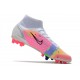 Nike Mercurial Superfly 8 Elite AG Blanc Noir Carmin Rose