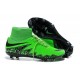 Nike HyperVenom Phantom II FG Football Crampons Vert Noir