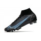 Nike Mercurial Superfly 8 Elite AG Noir Gris Acier