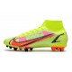 Nike Mercurial Superfly 8 Elite AG Volt Carmin Noir