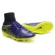 2015 Bottes Nike HyperVenom Phantom II FG Football Violet Noir Jaune