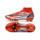 Nike Mercurial Superfly 8 Elite AG Rouge Piment Noir Fantôme Orange