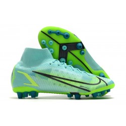 Nike Mercurial Superfly 8 Elite AG Dynamique Vert Citron