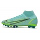 Nike Mercurial Superfly 8 Elite AG Dynamique Vert Citron