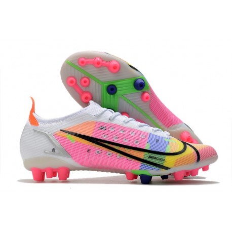 Nike Mercurial Vapor 14 Elite AG Blanc Rose