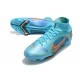 Nike Mercurial Superfly VIII Elite FG Bleu Chlorine Orange Laser Marina