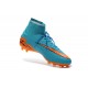 Nike HyperVenom Phantom II FG Football Crampons Bleu Noir Orange