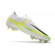 Nike Phantom GT II Elite FG Blanc Bleu Foncé Marina