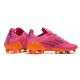 adidas X Speedflow.1 FG Chaussures Rose Orange