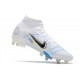 Nike Mercurial Superfly 8 Elite SG-Pro AC Ballon Gris Bleu Foncé