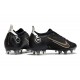 Nike Mercurial Vapor 14 Elite SG Pro Noir Or Métallique Argent