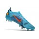 Nike Mercurial Vapor 14 Elite SG Pro Bleu Chlorine Orange Laser Marina