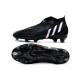 Chaussure adidas Predator Edge+ FG Noir Blanc Rouge Vif