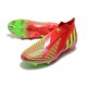 Chaussure adidas Predator Edge+ FG Rouge Vert