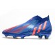 Chaussure adidas Predator Edge+ FG Bleu Rouge