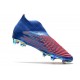 Chaussure adidas Predator Edge+ FG Bleu Rouge