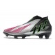 Chaussure adidas Predator Edge+ FG Argent Noir Rose