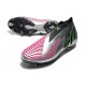 Chaussure adidas Predator Edge+ FG Argent Noir Rose