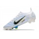 Nike Mercurial Vapor 14 Elite FG Ballon Gris Bleu Foncé