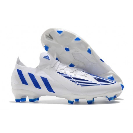 adidas Predator Edge.1 FG Low Nouvel Blanc Bleu Hi Res