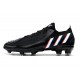 adidas Predator Edge.1 FG Low Nouvel Noir Blanc Rouge Vif