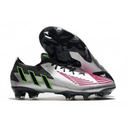 adidas Predator Edge.1 FG Low Nouvel Argent Noir Rose