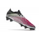 adidas Predator Edge.1 FG Low Nouvel Argent Noir Rose