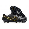 Crampon Nike Tiempo Legend 9 Elite FG Noir Gris Foncé Métallique Anthracite Nike Tiempo Legend 9 Elite FG Noir Gris Foncé Métallique Anthracite