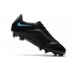 Crampon Nike Tiempo Legend 9 Elite FG Noir Bleu Or