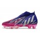 Chaussure adidas Predator Edge+ FG Violet Equipe Argent Métallique Rose Choc Equipe