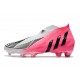 Chaussure adidas Predator Edge+ FG LZ+ Solar Rose Noir Blanc