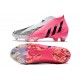 Chaussure adidas Predator Edge+ FG LZ+ Solar Rose Noir Blanc