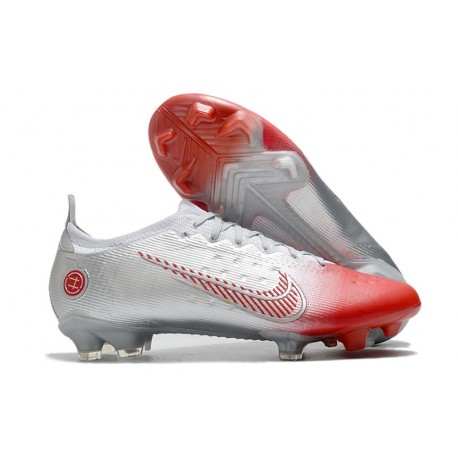 Nike Mercurial Vapor 14 Elite FG Leroy Sané Argent Rouge